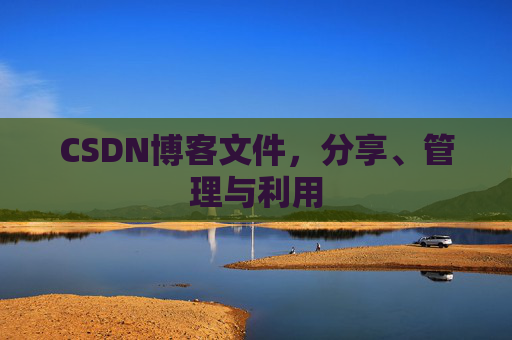 CSDN博客文件，分享、管理与利用